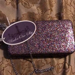 Glitter clutch